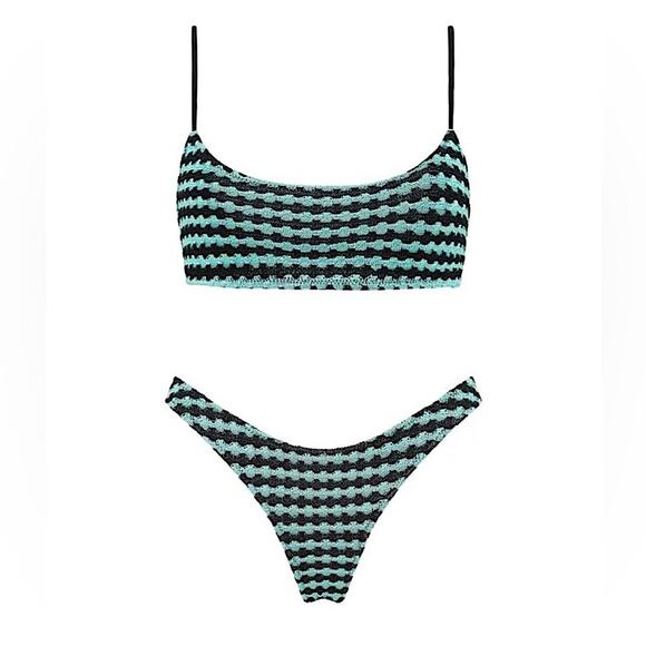 NEW Triangl Swimwear Mica Barano Bikini Set M - Picture 1 of 12